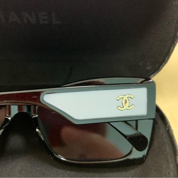 Chanel Square Double C Sunglasses - Picture 4 of 7